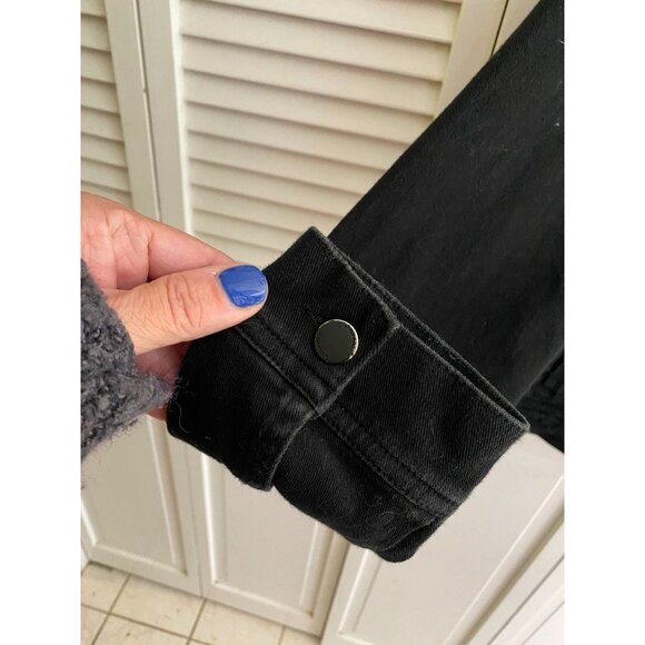 Liverpool Women's Black Denim Jacket Size L Powerflex - Picture 8 of 16